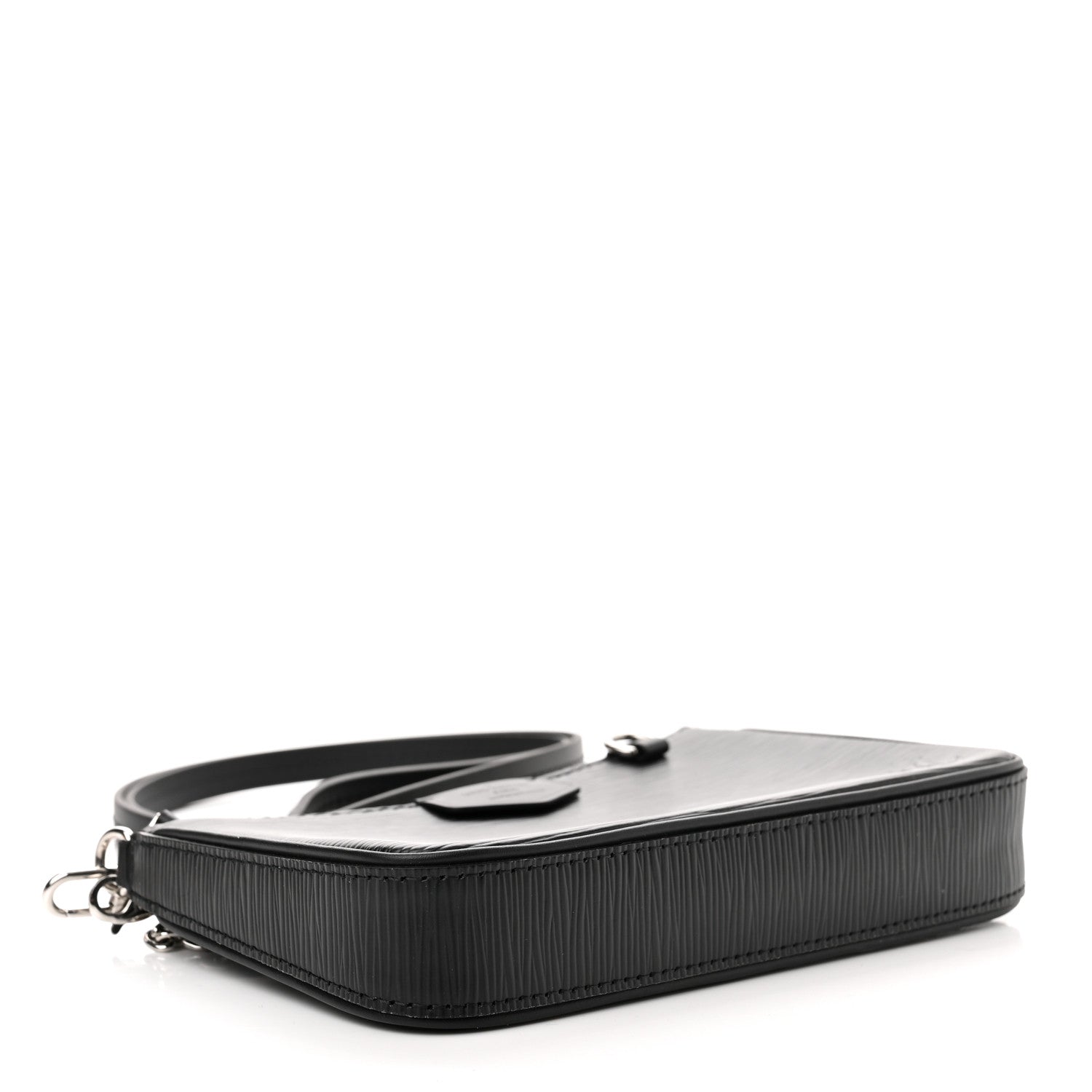 Louis Vuitton Epi Easy Pouch On Strap Black 3 of 7