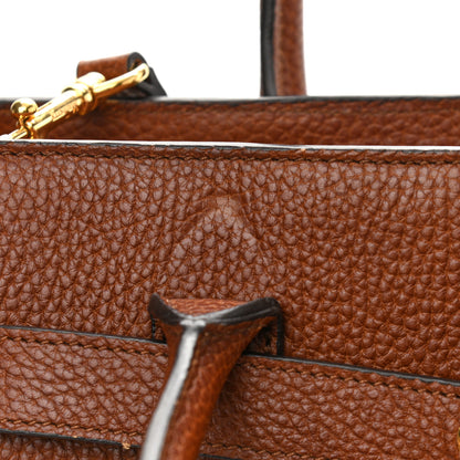 Mulberry Small Classic Grain Mini Zipped Bayswater Chestnut 15 of 16
