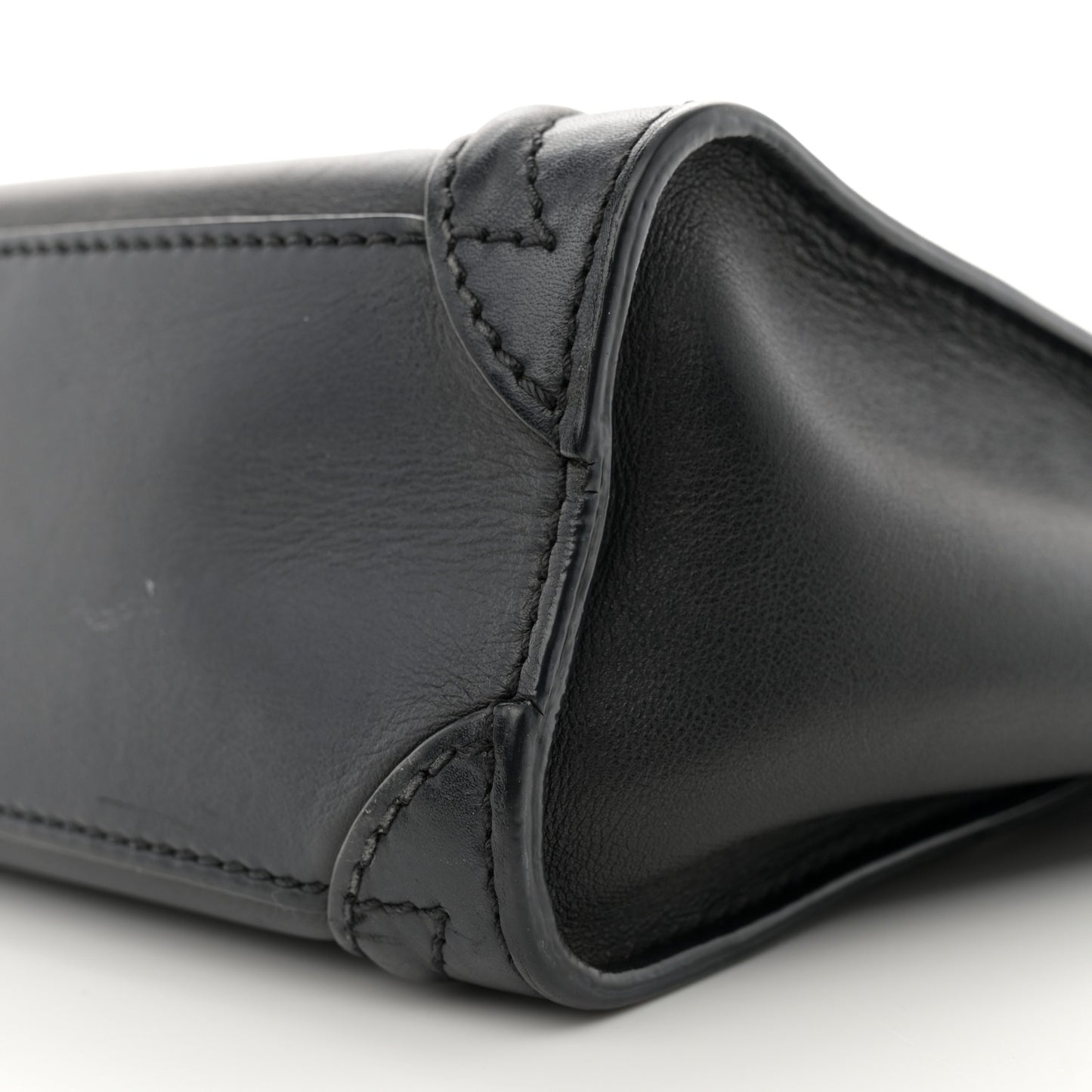Smooth Calfskin Nano Luggage Black