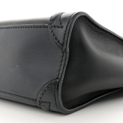 Celine Smooth Calfskin Nano Luggage Black 10 of 13