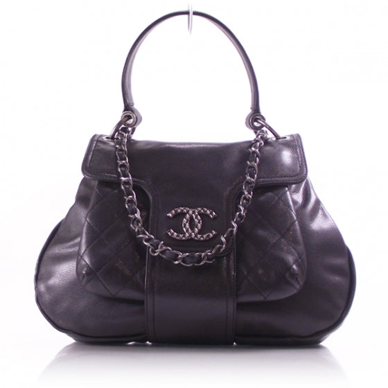 Lambskin Quilted CC Flap Shoulder Bag