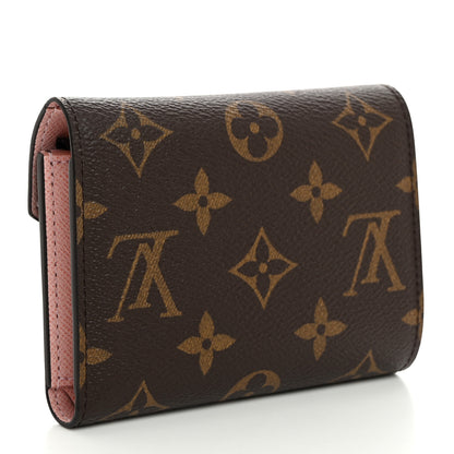 Louis Vuitton Monogram Victorine Wallet Rose Ballerine 3 of 7