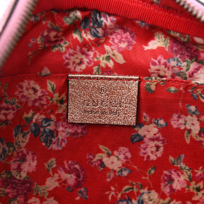 Gucci Laminated Nappa Trapuntata Small Zumi Shoulder Bag Rosa Lago Rame 6 of 10