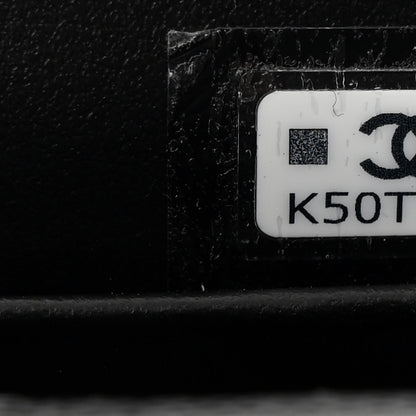 Chanel Caviar Quilted Nano Coco Handle Clutch With Chain Black 7 of 11