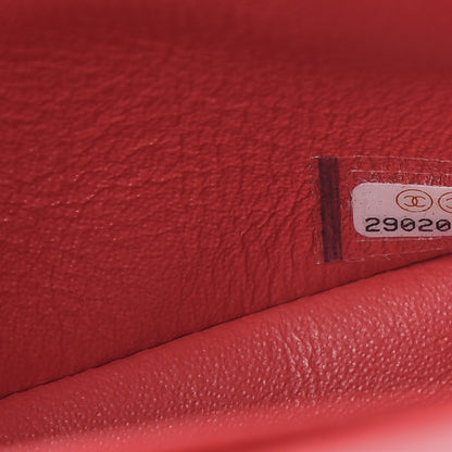 Chanel Caviar Quilted Small Double Flap Red 7 of 10