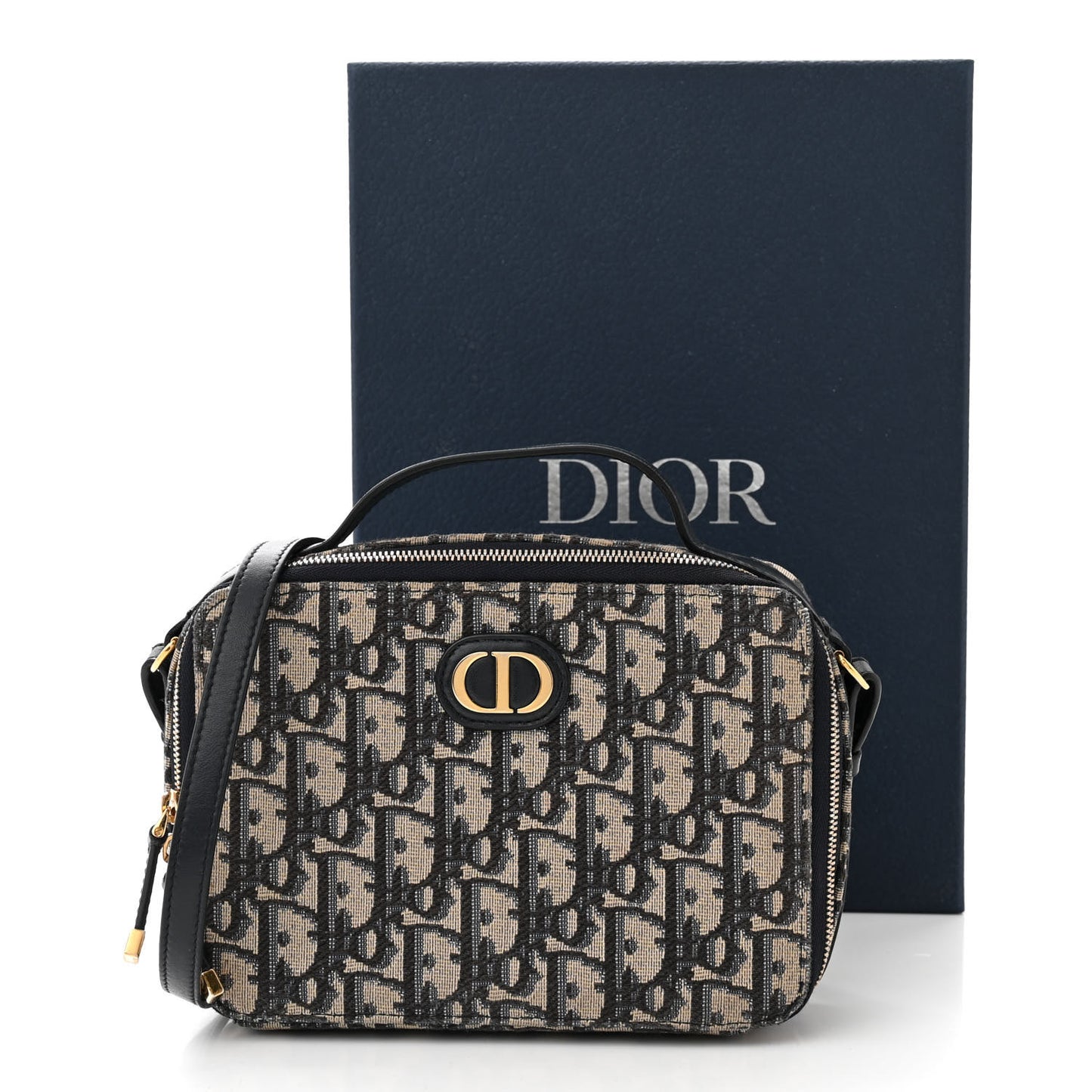 Oblique 30 Montaigne Top Handle Box Bag Blue
