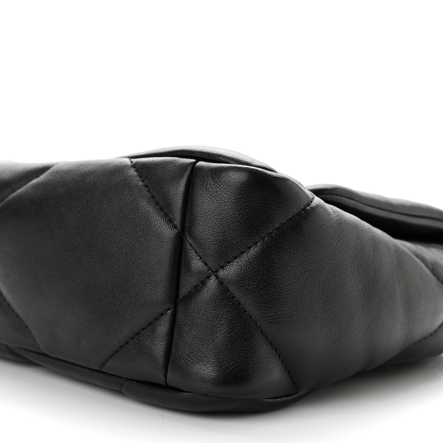 Chanel Lambskin Quilted Medium Chanel 19 Flap Black 10 of 11