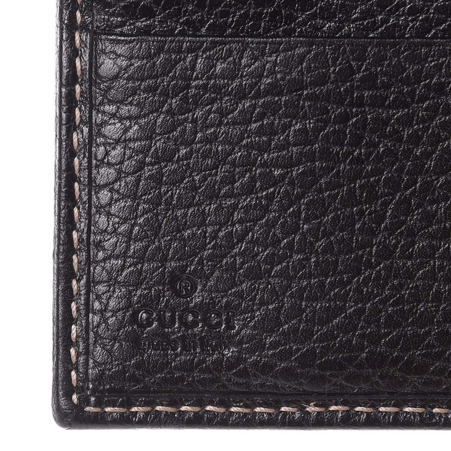 Monogram Web French Flap Wallet Black