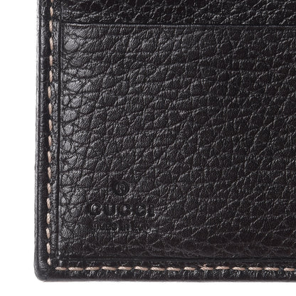 Gucci Monogram Web French Flap Wallet Black 6 of 10