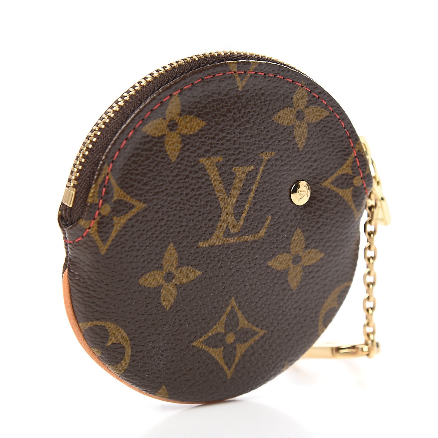 Monogram Cerises Round Coin Purse