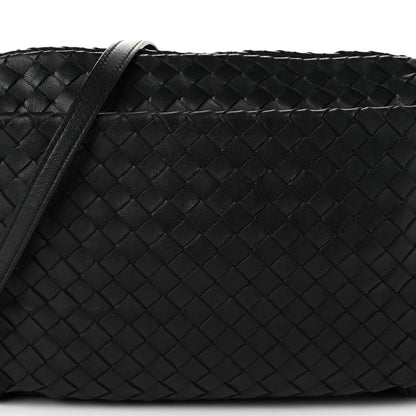 Bottega Veneta Nappa Intrecciato Crossbody Messenger Black 8 of 10
