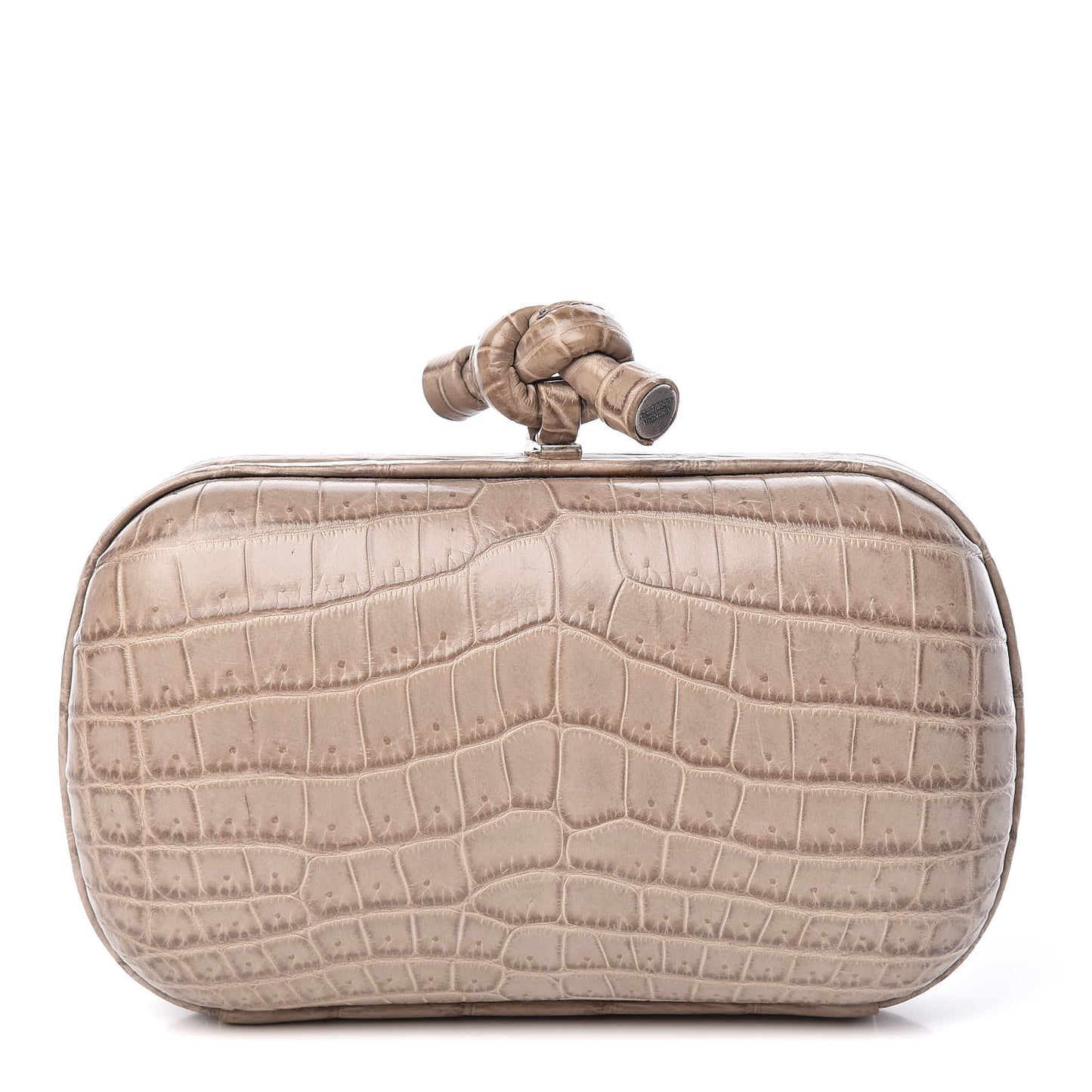Crocodile Knot Clutch Stone