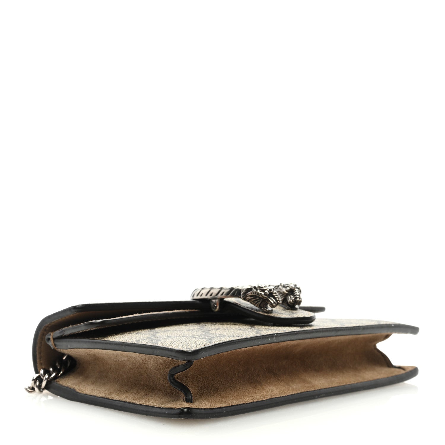 Gucci GG Supreme Monogram Super Mini Dionysus Shoulder Bag Taupe 7 of 15