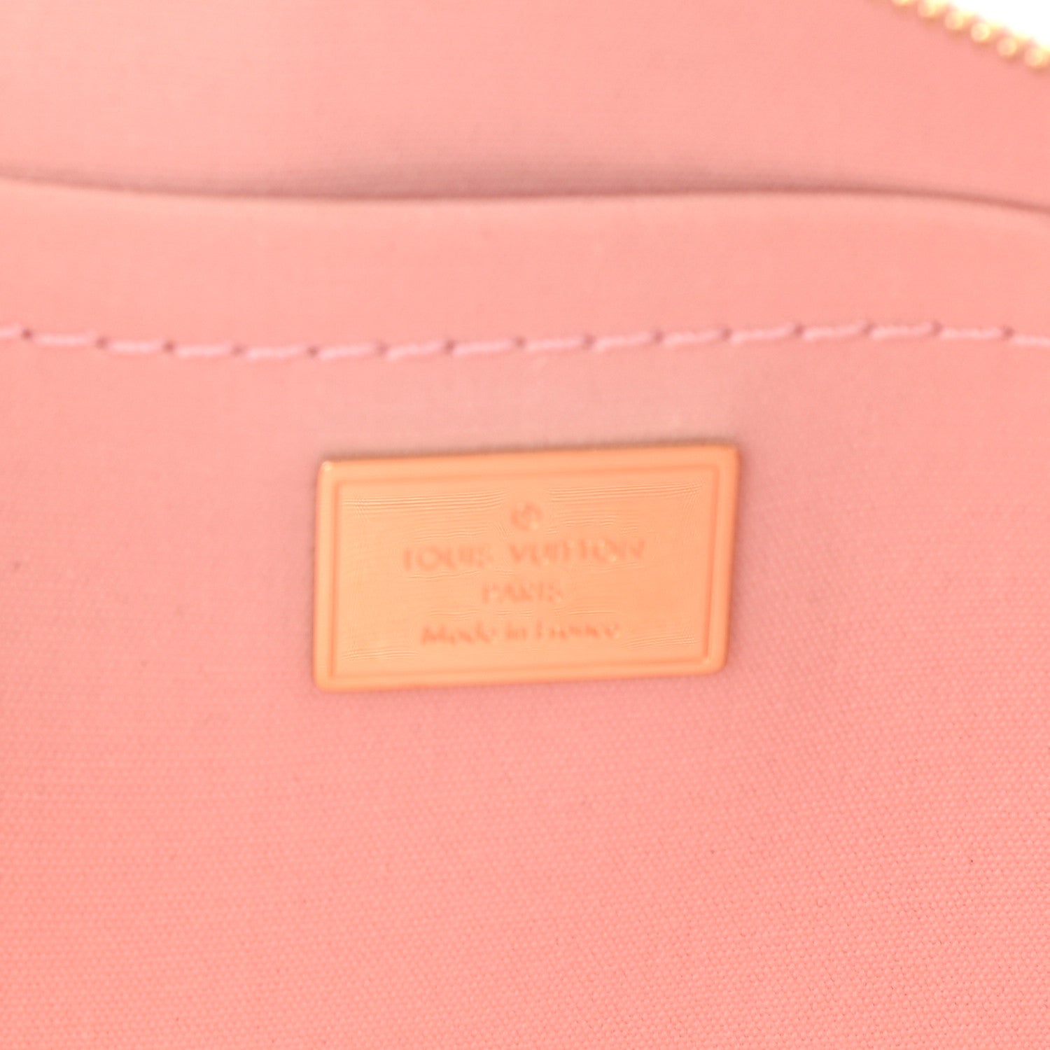 Louis Vuitton Vernis Santa Monica Clutch Rose Ballerine 6 of 7