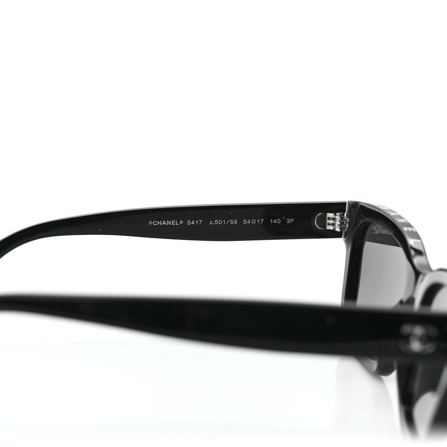 Acetate Square Sunglasses 5417 Black