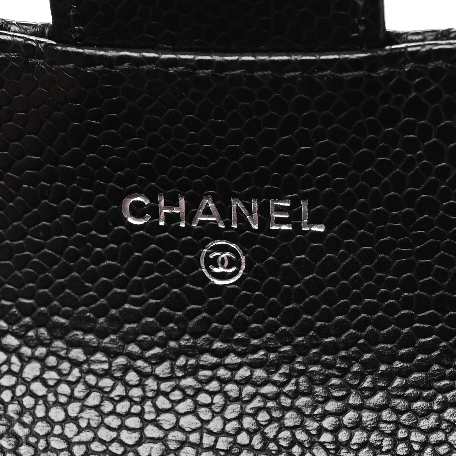 Chanel Caviar Quilted Flap Card Holder Wallet Black 6 of 8