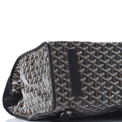 Goyard Goyardine Saint Leger Soft Briefcase Backpack Black 5 of 8