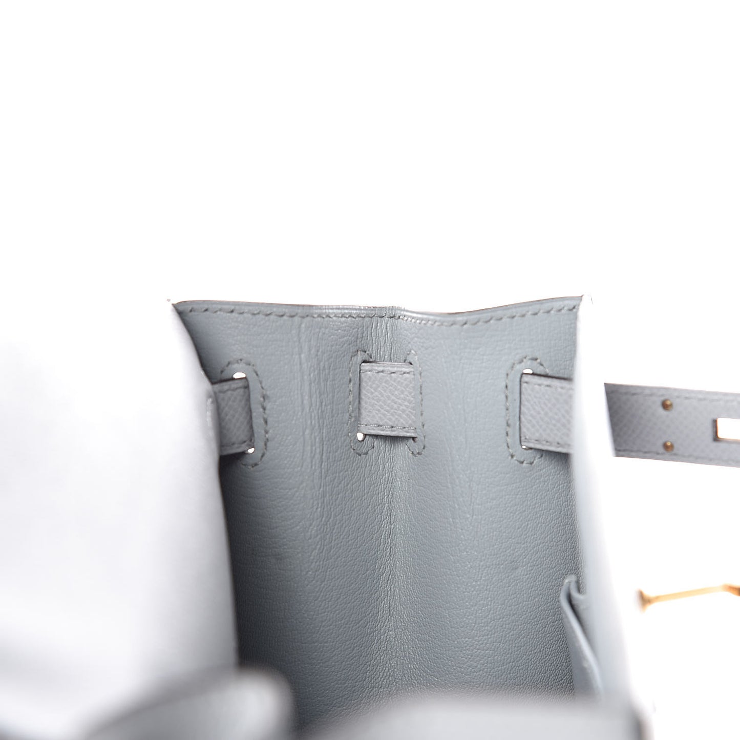 Epsom Kelly Sellier 28 Bleu Glacier