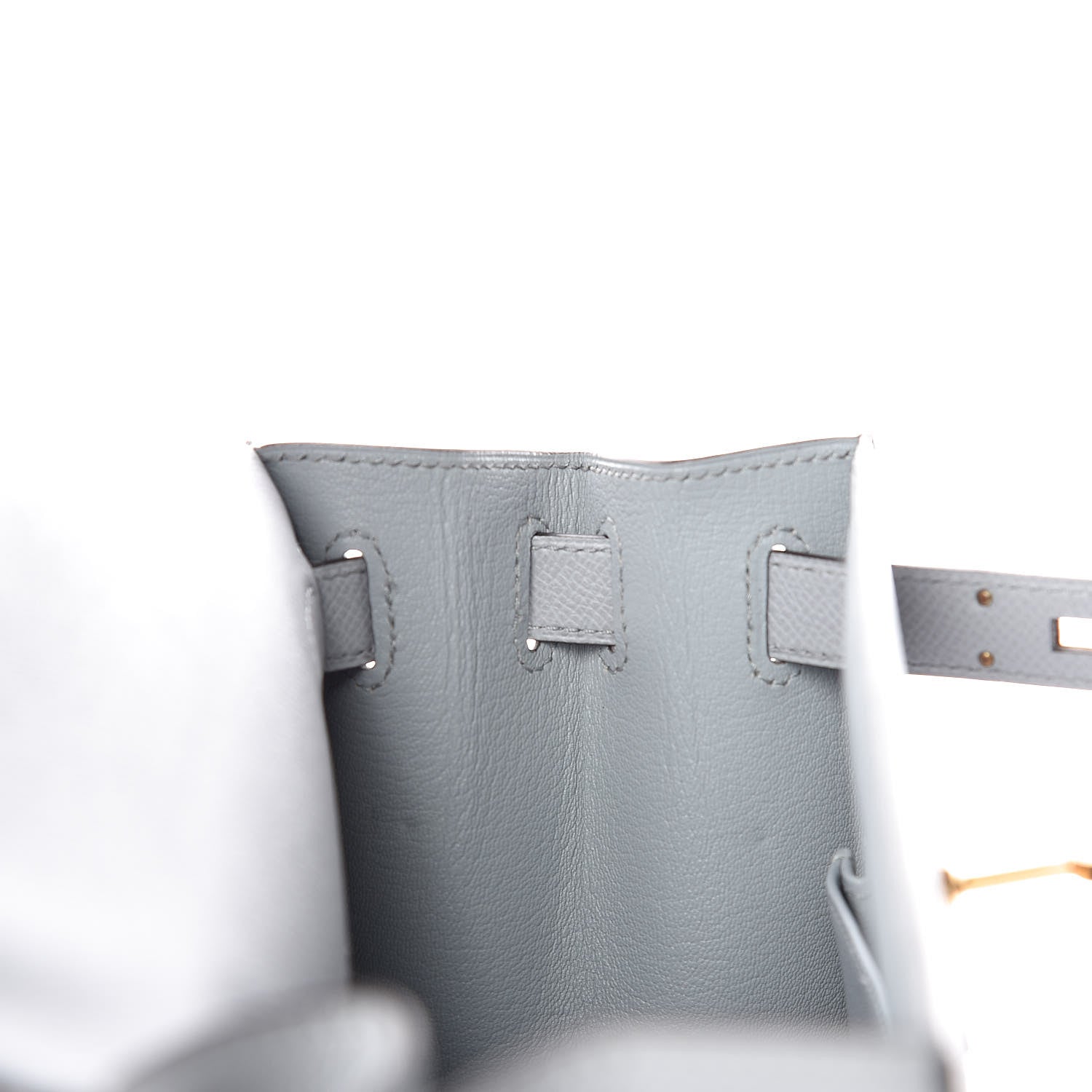 Hermes Epsom Kelly Sellier 28 Bleu Glacier 14 of 34