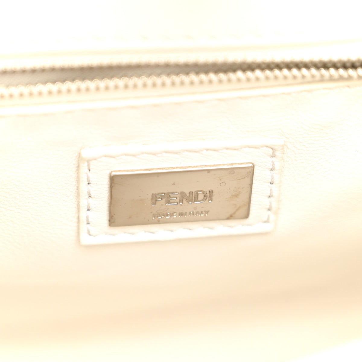 Nappa Flowerland Mini Peekaboo Iconic Satchel White Ice Multicolor