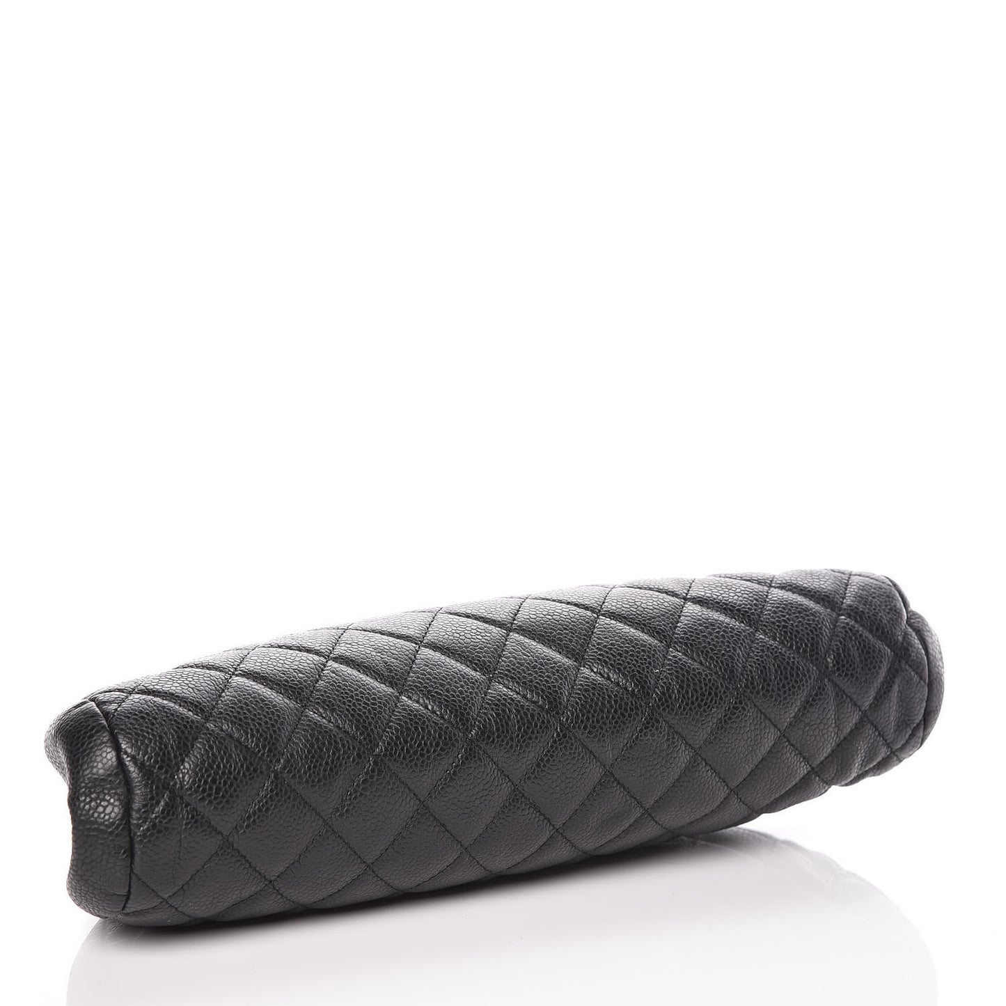 Caviar Quilted Timeless Clutch Black