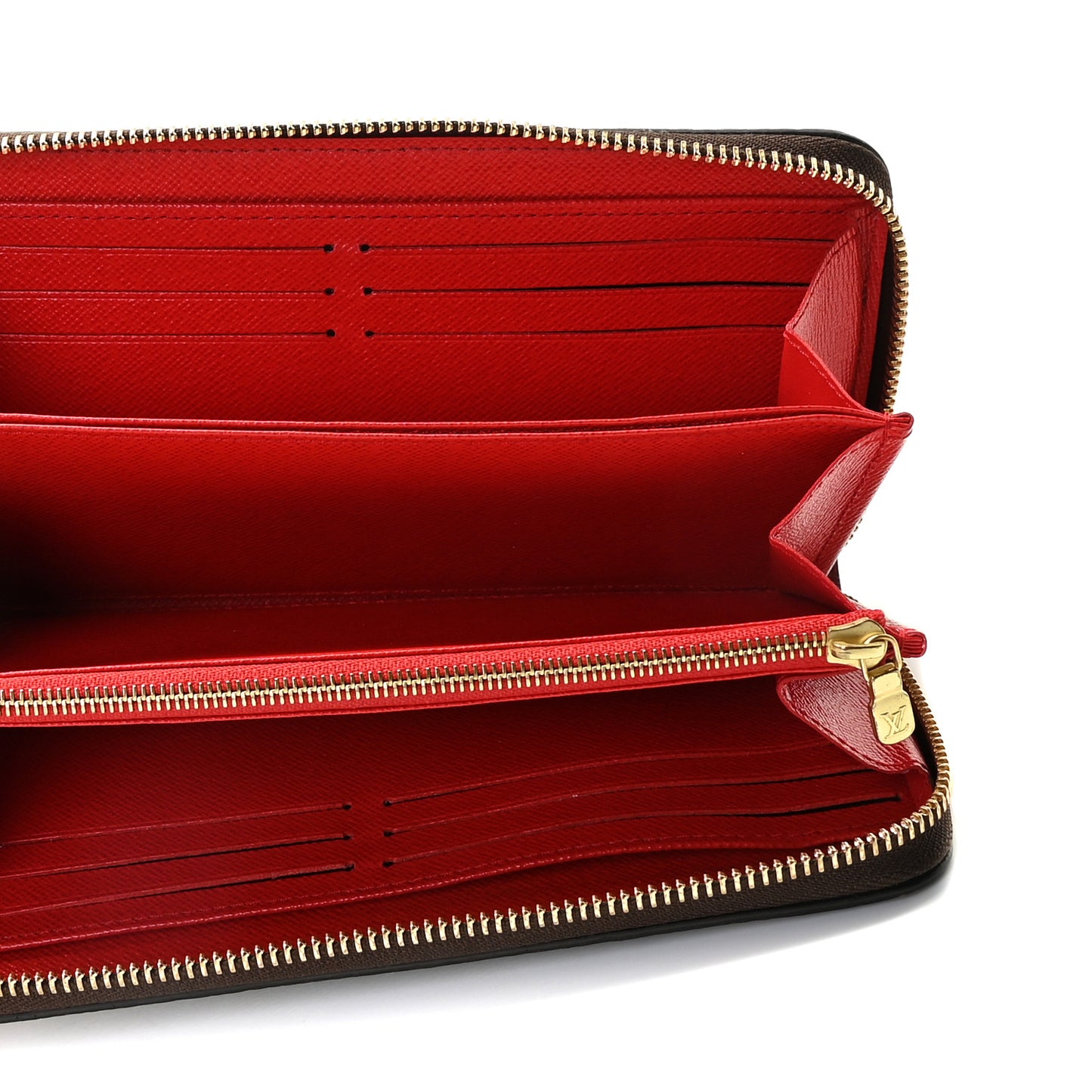 Monogram Zippy Wallet Coquelicot