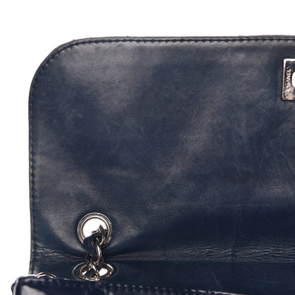 Chanel Vinyl Quilted In The Business Flap Navy Blue 9 of 20