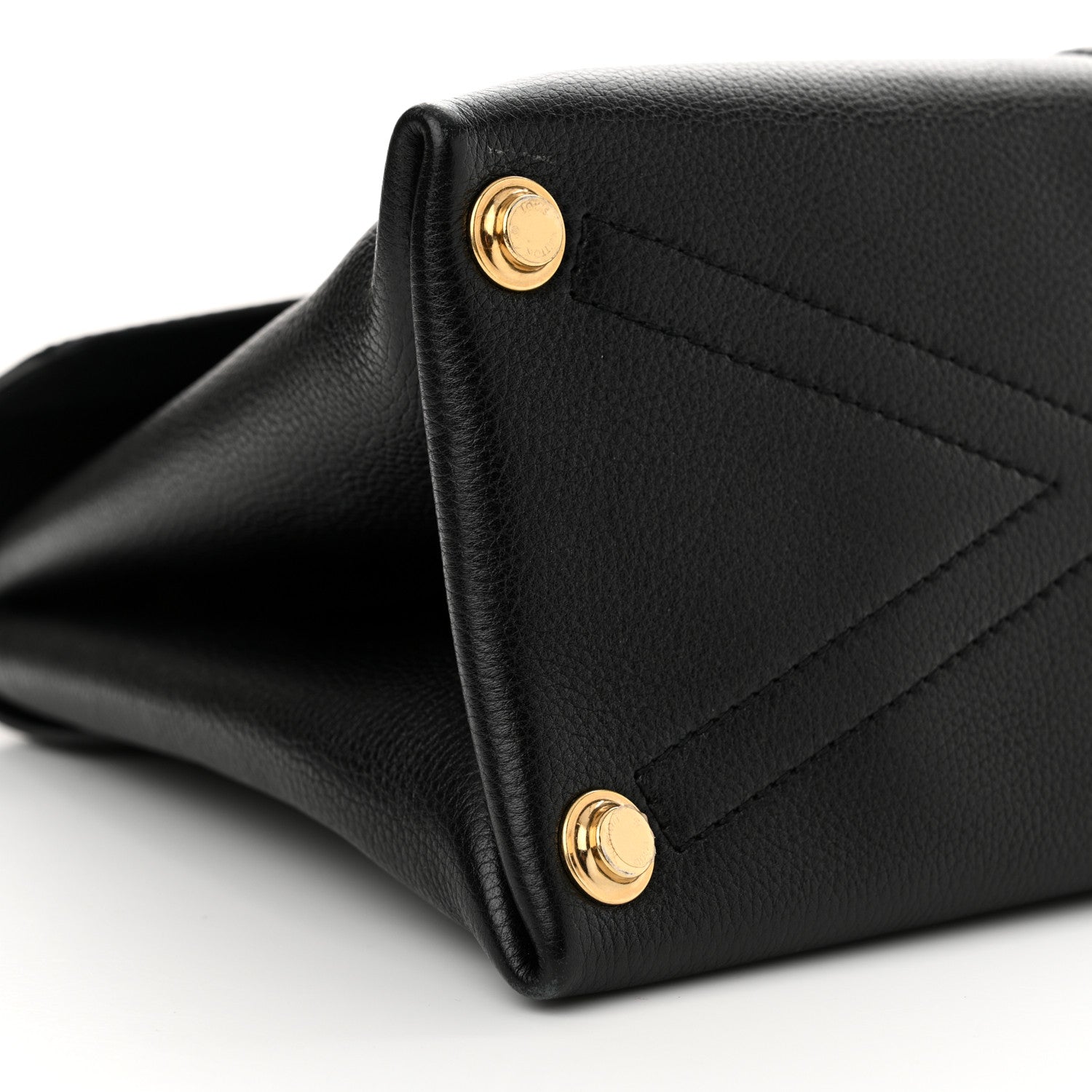 Louis Vuitton Grained Smooth Calfskin Rose Des Vents MM Black 9 of 13