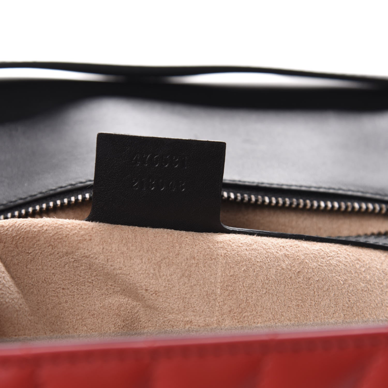Gucci Calfskin Bamboo Trapuntata Queen Margaret Top Handle Bag Blue Agata Hibiscus Red Mystic White Sugar Pink 9 of 10