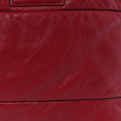 Chanel Lambskin Quilted Large Coco Cocoon Reversible Tote Red Red 11 of 11