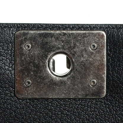 Chanel Patent Goatskin Quilted New Medium Boy Flap Black 8 of 8