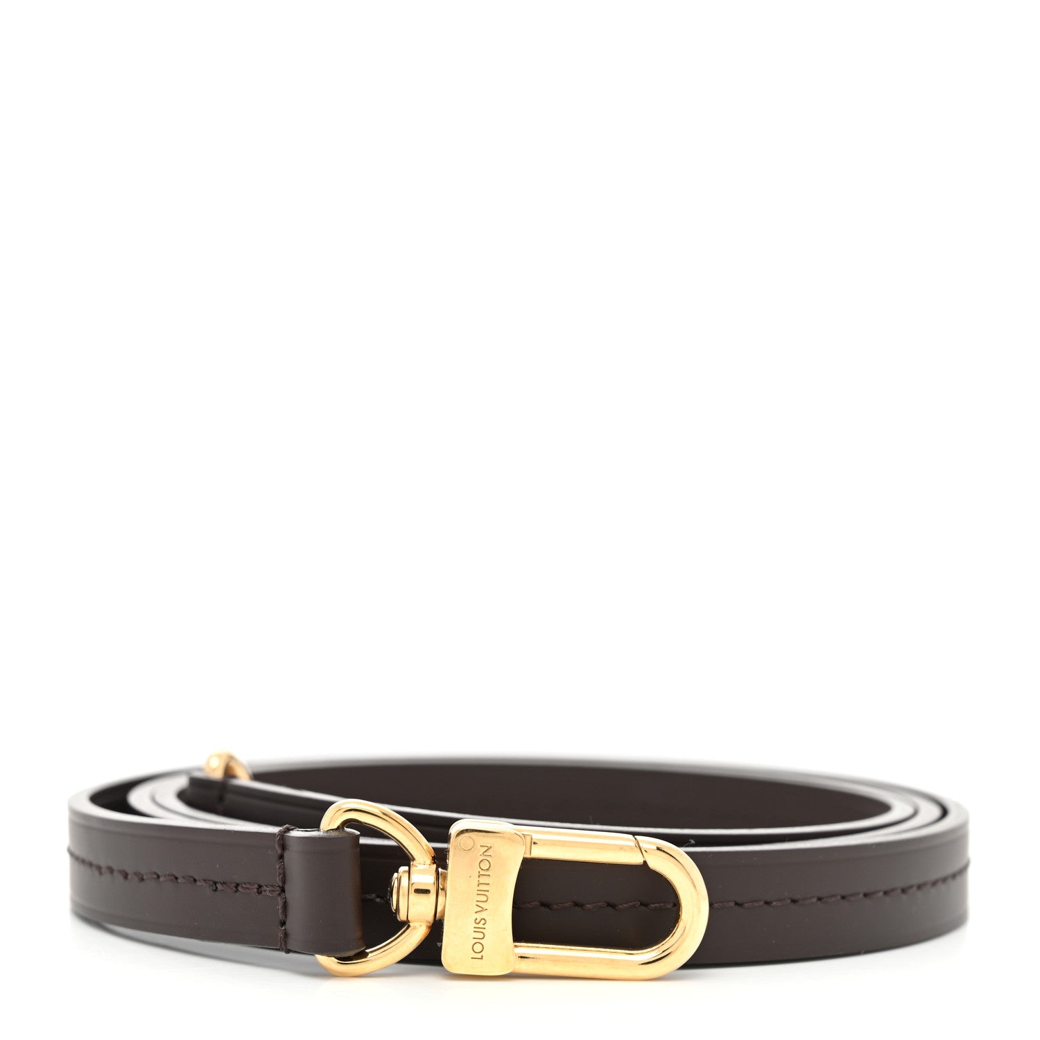 Louis Vuitton Calfskin Croisette Shoulder Strap Brown 1 of 3