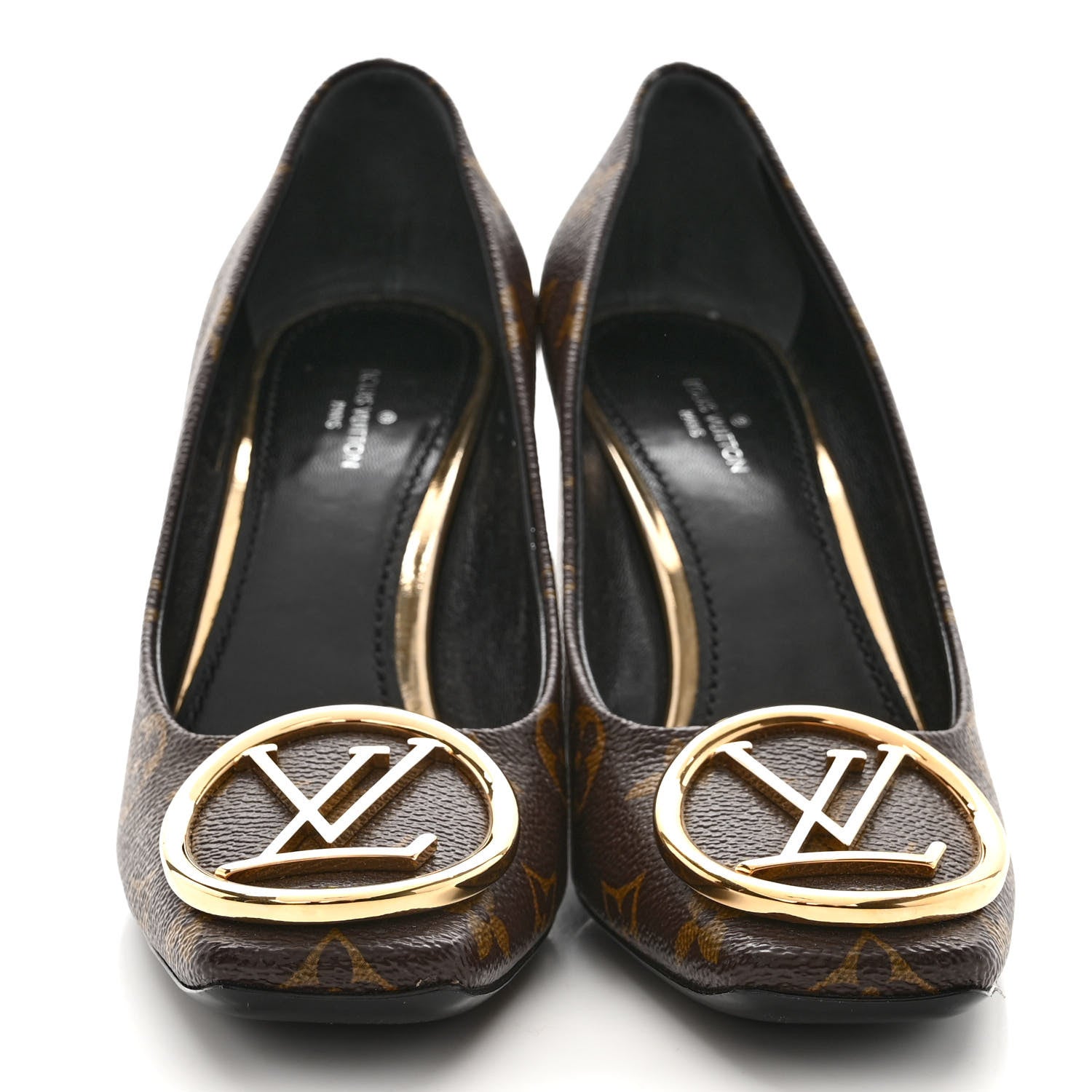 Louis Vuitton Monogram Madeleine Pumps 37.5 2 of 8
