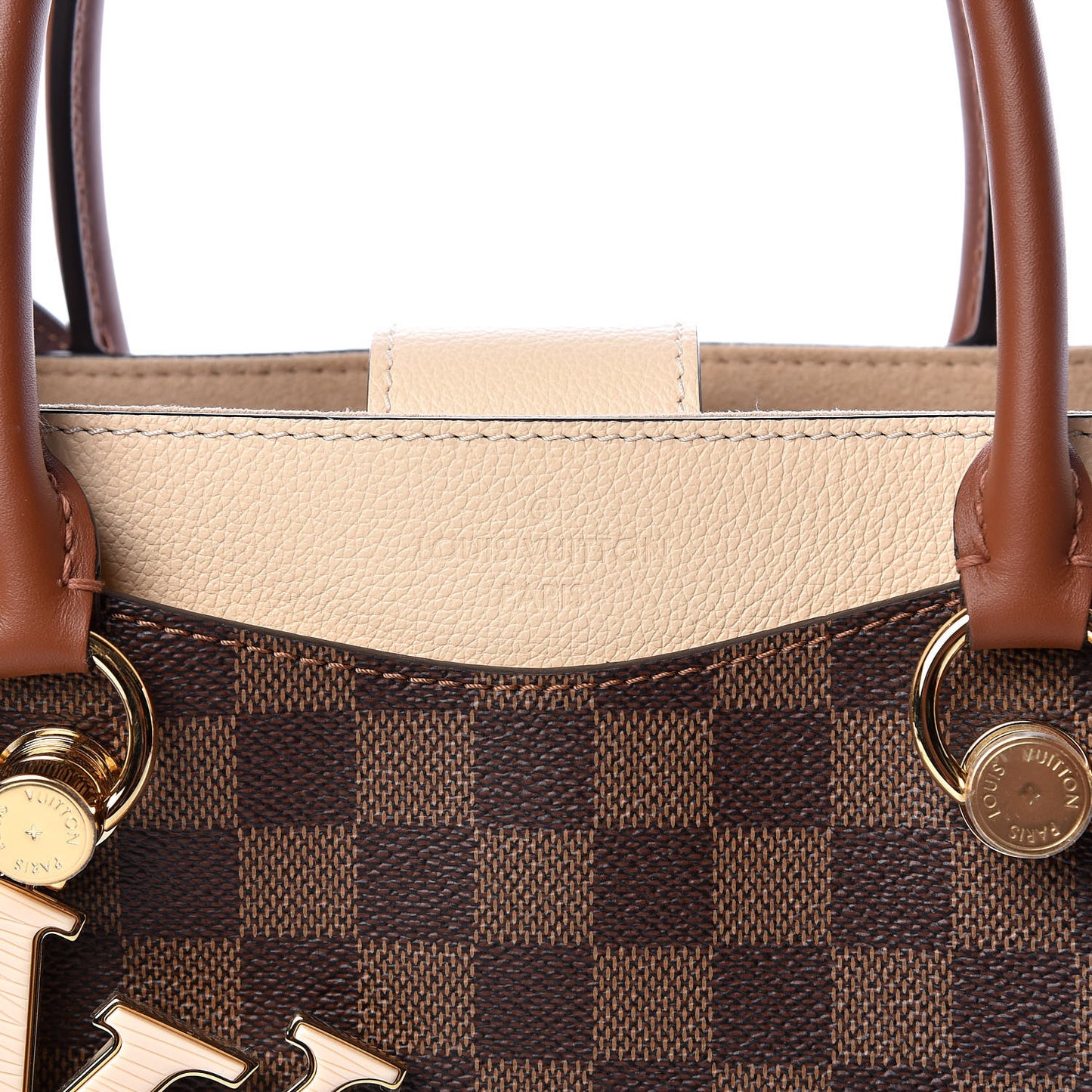 Damier Ebene LV Riverside Creme
