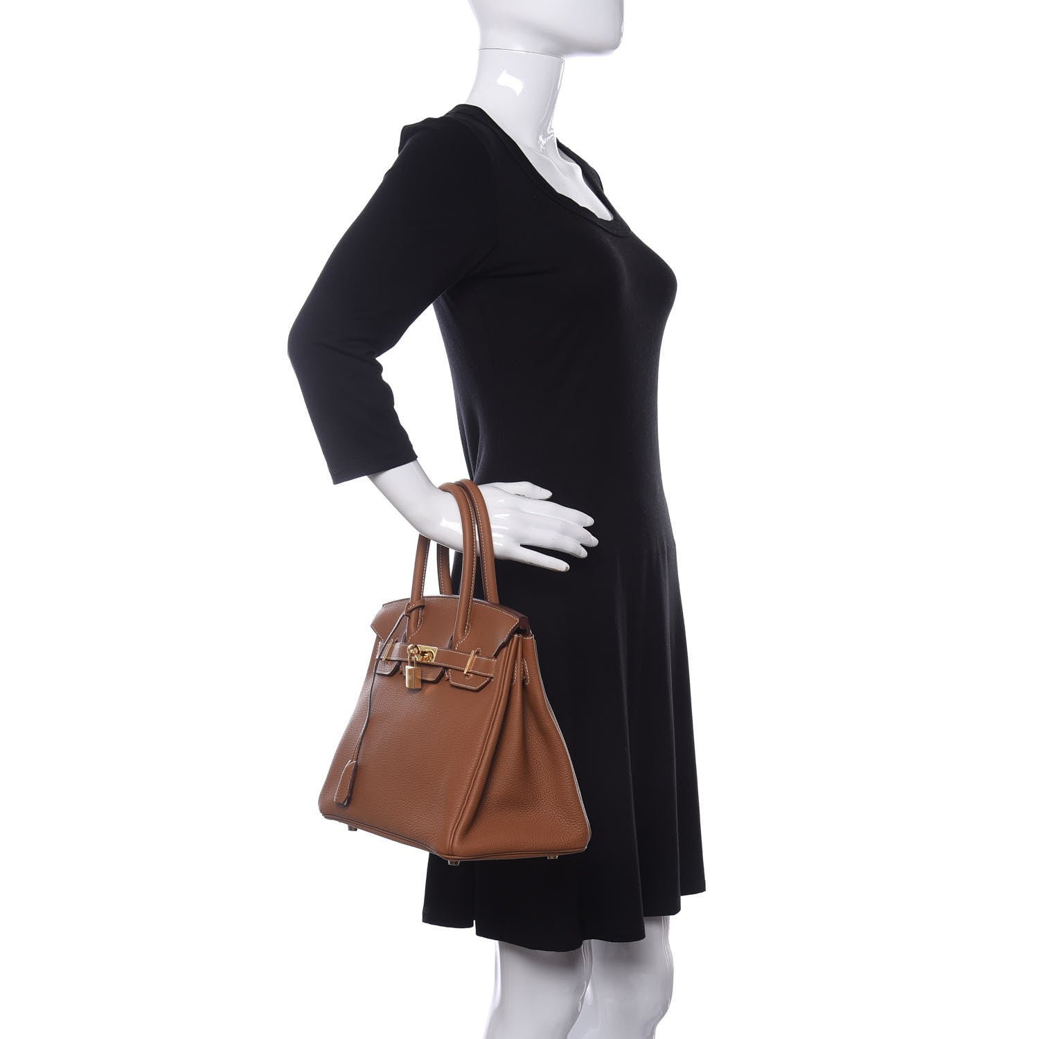 Hermes Togo Birkin 30 Gold 2 of 11