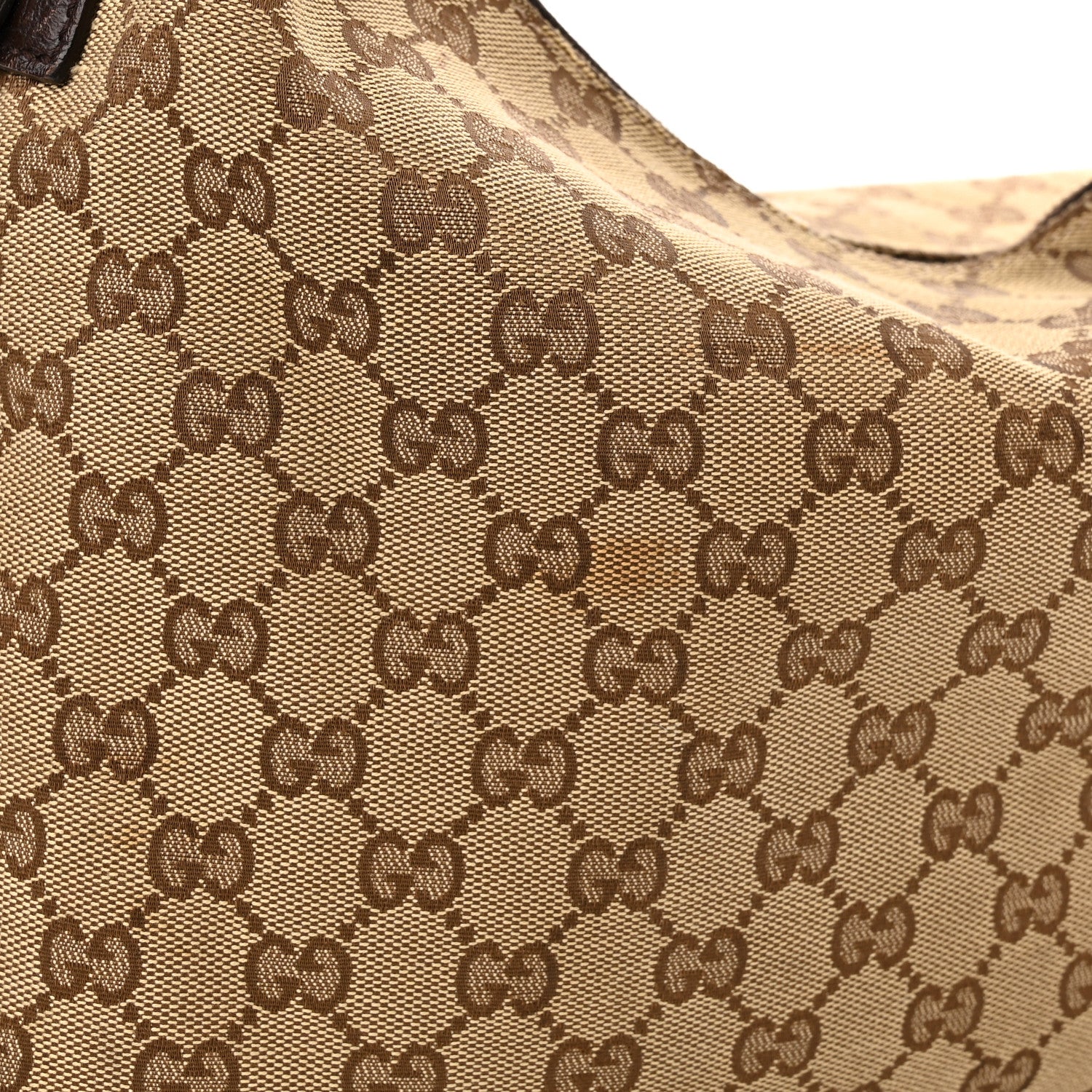 Gucci Monogram Medium Horsebit Chain Hobo Dark Brown 11 of 16