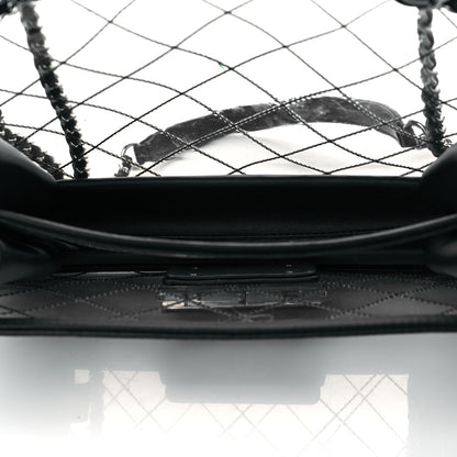 Chanel PVC Lambskin Quilted Mini Beauty Lock Flap Black 5 of 10