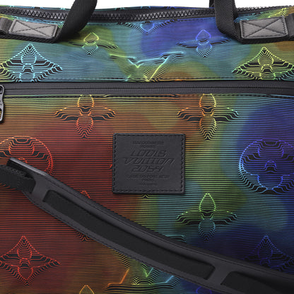 Louis Vuitton Monogram 2054 3D Reversible Keepall Bandouliere 50 Multicolor 10 of 11