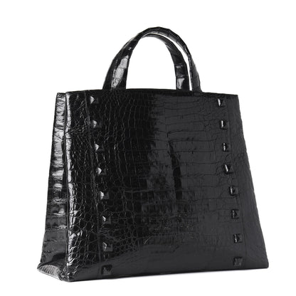 Nancy Gonzalez Crocodile Tote Black 2 of 8
