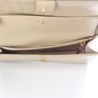 MCM Visetos Crossbody Wallet Beige 5 of 12