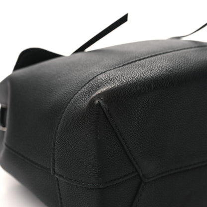 Louis Vuitton Calfskin Lockme Backpack Black 8 of 11