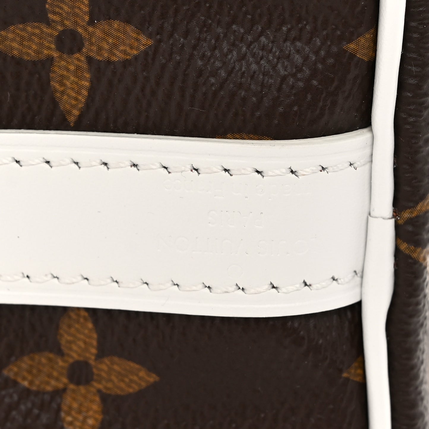 Monogram LV Match Speedy Bandouliere 25 White