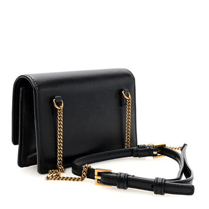 Saint Laurent Smooth Calfskin Sunset Baby Belt Bag Black 3 of 9
