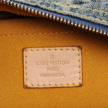 Louis Vuitton Denim Baggy GM Blue 6 of 6
