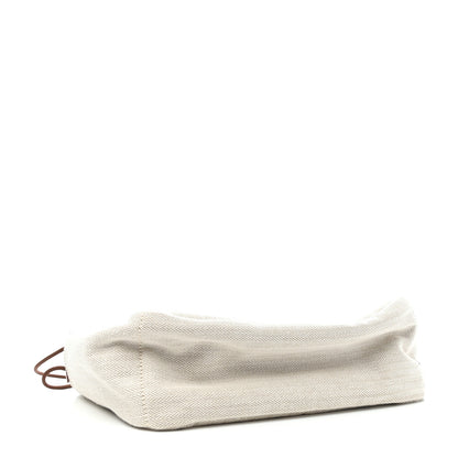 Hermes Canvas Barenia Fourbi 25 MM Pouch Naturel Fauve 3 of 4