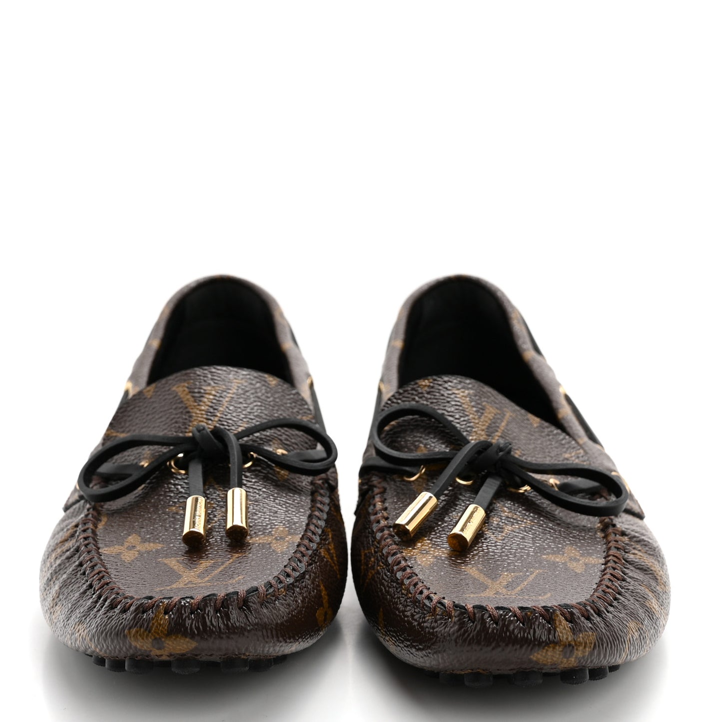Patent Monogram Gloria Loafers 37.5
