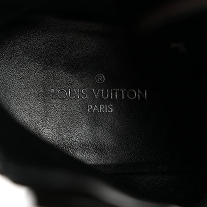 Louis Vuitton Patent Calfskin Monogram Star Trail Ankle Boots 37.5 Black 6 of 8