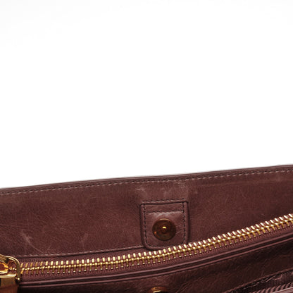 Prada Vitello Shine Top Handle Bag Antico 8 of 9