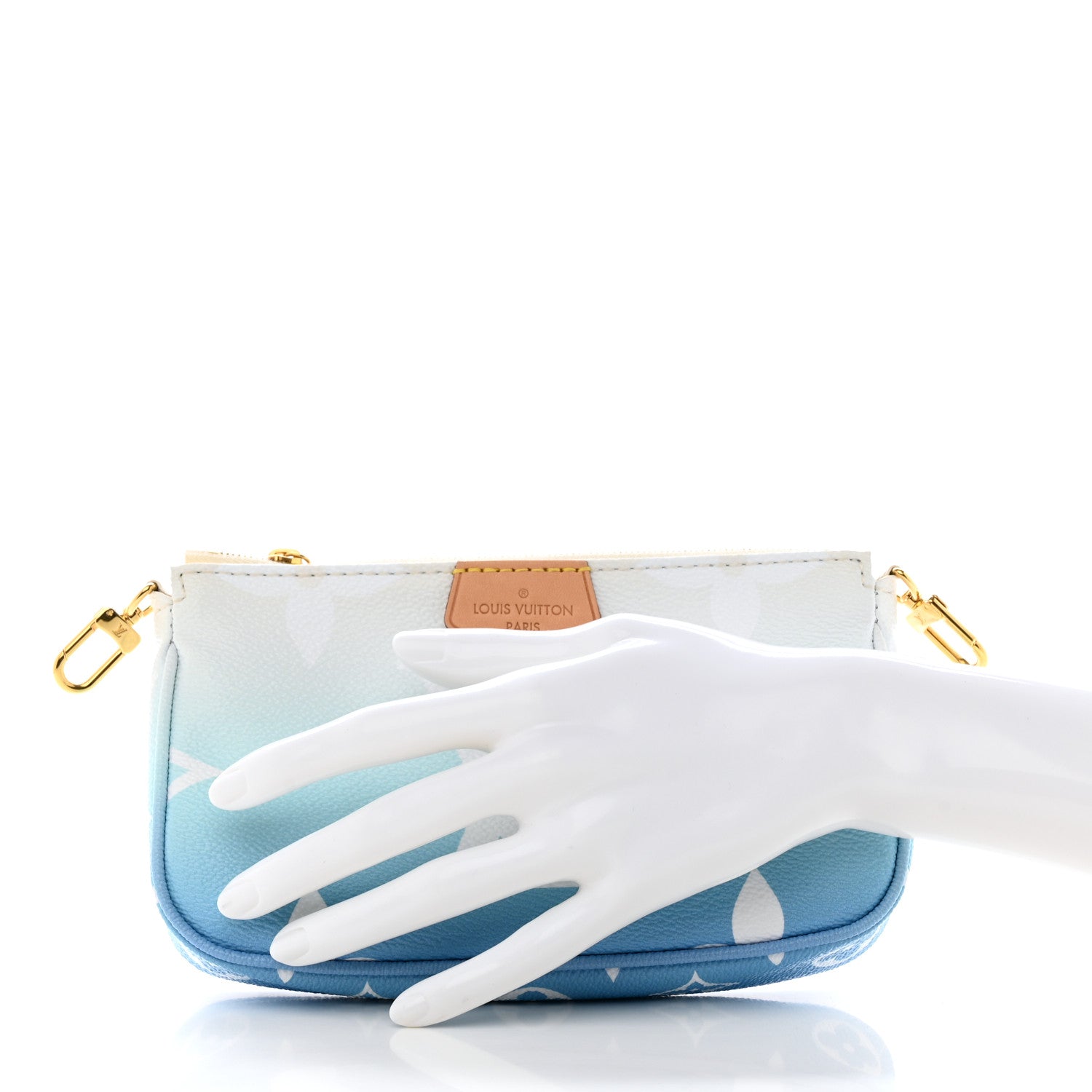 Louis Vuitton Monogram Giant By The Pool Multi Pochette Accessories Mini Pochette Blue 2 of 7