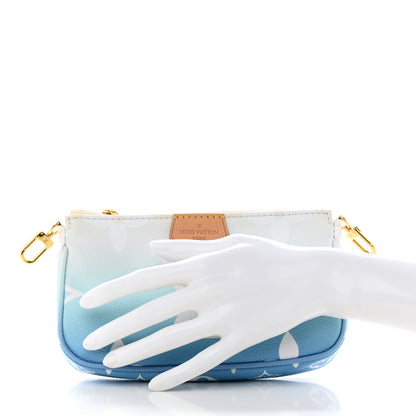 Louis Vuitton Monogram Giant By The Pool Multi Pochette Accessories Mini Pochette Blue 2 of 7